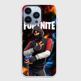 Чехол для iPhone 13 Pro с принтом FORTNITE x IKONIK в Тюмени,  |  | Тематика изображения на принте: deadmau5 | fortnite | fortnite 2 | fortnite x маршмелло | ikonik | marshmello | ninja | ninja streamer | raven | travis scott | ворон | иконик | ниндзя | пили | рейвен | трэвис скотт | фортнайт