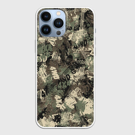 Чехол для iPhone 13 Pro Max с принтом Off Road камуфляж в Тюмени,  |  | Тематика изображения на принте: 4wd | 4х4 | бездорожье | внедорожник | камуфляж | милитари | паттерн | полный привод | ралли | хаки
