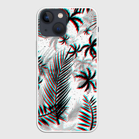 Чехол для iPhone 13 mini с принтом ПАЛЬМЫ | TROPICAL GLITCH в Тюмени,  |  | hotline miami | neon | new retro wave | outrun | outrun electro | paints | palmen | rainbow | retro | retrowave | summer | synth | synthwave | tropical | брызги | брызги красок | звёзды | космос | краски | лето | неон | пальмы | радуга | 