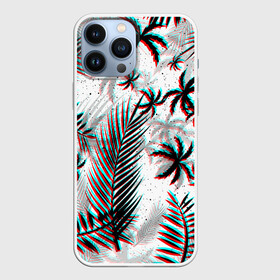 Чехол для iPhone 13 Pro Max с принтом ПАЛЬМЫ | TROPICAL GLITCH в Тюмени,  |  | Тематика изображения на принте: hotline miami | neon | new retro wave | outrun | outrun electro | paints | palmen | rainbow | retro | retrowave | summer | synth | synthwave | tropical | брызги | брызги красок | звёзды | космос | краски | лето | неон | пальмы | радуга | 