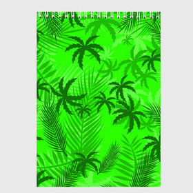 Скетчбук с принтом ПАЛЬМЫ | ЛЕТО | TROPICAL в Тюмени, 100% бумага
 | 48 листов, плотность листов — 100 г/м2, плотность картонной обложки — 250 г/м2. Листы скреплены сверху удобной пружинной спиралью | Тематика изображения на принте: hotline miami | neon | new retro wave | outrun | outrun electro | paints | palmen | rainbow | retro | retrowave | summer | synth | synthwave | tropical | брызги | брызги красок | звёзды | космос | краски | лето | неон | пальмы | радуга | 