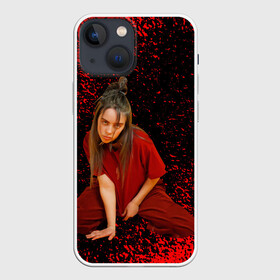 Чехол для iPhone 13 mini с принтом Billie Eilish. в Тюмени,  |  | billie eilish | gloom pop | listen before i go на spotify | music | американская певица | билли | билли айлиш | депрессии | мисс парадокс | мрачный поп | музыка | сонный паралич | фобии | яркие волосы