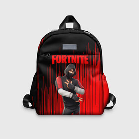 Детский рюкзак 3D с принтом Fortnite Ikonik. в Тюмени, 100% полиэстер | лямки с регулируемой длиной, сверху петелька, чтобы рюкзак можно было повесить на вешалку. Основное отделение закрывается на молнию, как и внешний карман. Внутри дополнительный карман. По бокам два дополнительных кармашка | Тематика изображения на принте: archetype | fortnite | fortnite 2 | fortnite x | ikonik | marshmello | raven | архетип | ворон | иконик | маршмелло | фортнайт | фортнайт 2 | фортнайт глава 2