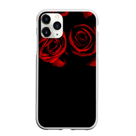 Чехол для iPhone 11 Pro Max матовый с принтом Готика в Тюмени, Силикон |  | black | flowers | red | rose | rozario | vampire | алые | бутоны | вампир | винтаж | готический | красныерозы | кровь | лепестки | летний | лето | ночь | природа | растения | роза | розочка | розы | рок | темный | узор