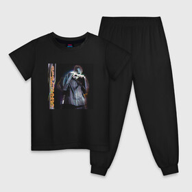 Детская пижама хлопок с принтом OBLADAET 666 PRADA в Тюмени, 100% хлопок |  брюки и футболка прямого кроя, без карманов, на брюках мягкая резинка на поясе и по низу штанин
 | 3d19 | files | obladaet | prada | обла | обладает | прада