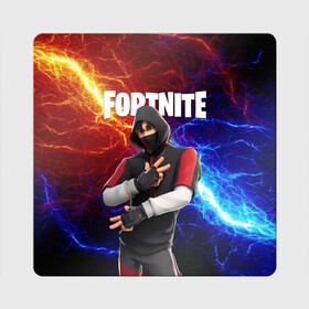 Магнит виниловый Квадрат с принтом FORTNITE x IKONIK | ФОРТНАЙТ ИКОНИК в Тюмени, полимерный материал с магнитным слоем | размер 9*9 см, закругленные углы | Тематика изображения на принте: deadmau5 | fortnite | fortnite 2 | fortnite x маршмелло | ikonik | marshmello | ninja | ninja streamer | raven | travis scott | ворон | иконик | ниндзя | пили | рейвен | трэвис скотт | фортнайт