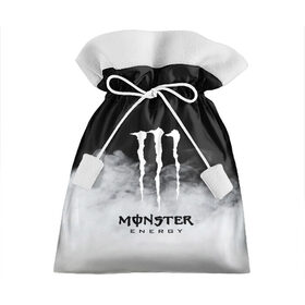 Подарочный 3D мешок с принтом MONSTER ENERGY BLACK в Тюмени, 100% полиэстер | Размер: 29*39 см | brend | green | monster energy | андреналин | бренд | зеленый | логотип | монстр | напиток | энергетик | энергия