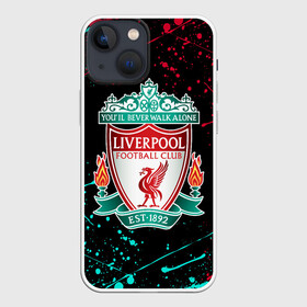 Чехол для iPhone 13 mini с принтом LIVERPOOL | ЛИВЕРПУЛЬ в Тюмени,  |  | lfc | liverpool | sport | ynwa | ливерпуль | лфк | спорт