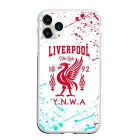 Чехол для iPhone 11 Pro Max матовый с принтом LIVERPOOL ЛИВЕРПУЛЬ в Тюмени, Силикон |  | lfc | liverpool | sport | ynwa | ливерпуль | лфк | спорт