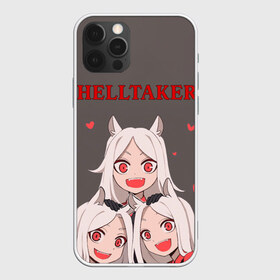 Чехол для iPhone 12 Pro Max с принтом HELLTAKER в Тюмени, Силикон |  | Тематика изображения на принте: anime | azazel | beelzebub | cerberus | hel | helltaker | judgement | justice | lucifer | malina | modeus | pandemonica | zdrada | аниме | здрада | люцифер | малина | модеус | пандемоника | правосудие | справедливость | хеллтейкер | х