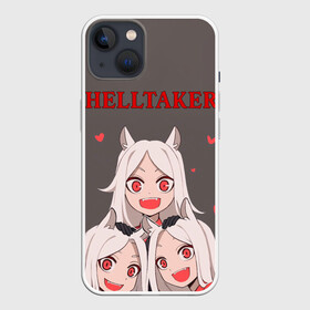 Чехол для iPhone 13 с принтом Люцифер Helltaker в Тюмени,  |  | anime | azazel | beelzebub | cerberus | hel | helltaker | judgement | justice | lucifer | malina | modeus | pandemonica | zdrada | аниме | здрада | люцифер | малина | модеус | пандемоника | правосудие | справедливость | хеллтейкер | х