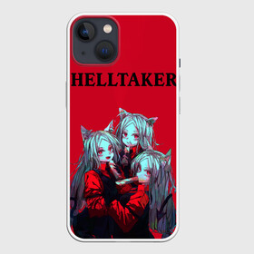 Чехол для iPhone 13 с принтом HELLTAKER в Тюмени,  |  | anime | azazel | beelzebub | cerberus | helltaker | judgement | justice | lucifer | malina | modeus | pandemonica | zdrada | аниме | здрада | люцифер | малина | модеус | пандемоника | правосудие | справедливость | хеллтейкер