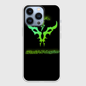Чехол для iPhone 13 Pro с принтом World X Legion в Тюмени,  |  | Тематика изображения на принте: darkside | legion | warcraft | легендарный | легион | пламенный | пылающий | темный
