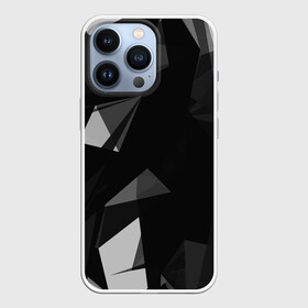 Чехол для iPhone 13 Pro с принтом Camo   Black  White в Тюмени,  |  | abstract | abstraction | color | geometry | polygon | polygonal | абстракция | геометрия | полигоны | психоделика