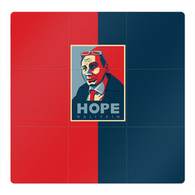 Магнитный плакат 3Х3 с принтом Виталий Наливкин в Тюмени, Полимерный материал с магнитным слоем | 9 деталей размером 9*9 см | hope | интернет | мем | мемы | наливкин | пародия | прикол | приморье | сарказм | твиттер | уссурийск | чиновник | юмор