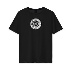 Женская футболка хлопок Oversize с принтом New Hope Club в Тюмени, 100% хлопок | свободный крой, круглый ворот, спущенный рукав, длина до линии бедер
 | british pop | new hope club. | pop | музыка