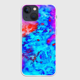 Чехол для iPhone 13 mini с принтом ABSTRACTION COLORS в Тюмени,  |  | abstraction | watercolor | абстракция красок | акварель | брызги красок | живопись | краска | потертость красок | размытые краски | текстуры | яркие краски