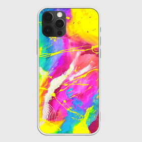 Чехол для iPhone 12 Pro Max с принтом ТИ-ДАЙ в Тюмени, Силикон |  | abstraction | watercolor | абстракция красок | акварель | брызги красок | живопись | краска | потертость красок | размытые краски | текстуры | яркие краски