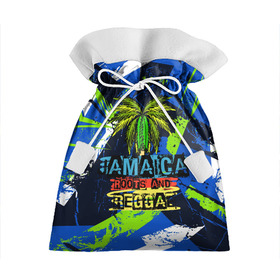 Подарочный 3D мешок с принтом Jamaica Roots and reggae в Тюмени, 100% полиэстер | Размер: 29*39 см | jamaica | reggae | roots | летняя | лето | надпись | пальма | раста | регги | рэгги | текст | фраза | ямайка