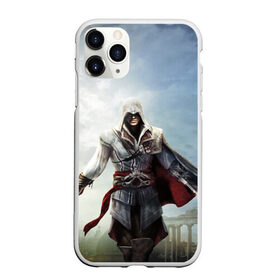 Чехол для iPhone 11 Pro Max матовый с принтом ASSASSIN`S CREED в Тюмени, Силикон |  | Тематика изображения на принте: black flag | brotherhood | chronicles | creed | game | origins | revelations | rogue | syndicate | unity | valhalla | альтаир | ассасин | игры | кинжал | пираты