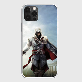 Чехол для iPhone 12 Pro Max с принтом ASSASSIN`S CREED в Тюмени, Силикон |  | Тематика изображения на принте: black flag | brotherhood | chronicles | creed | game | origins | revelations | rogue | syndicate | unity | valhalla | альтаир | ассасин | игры | кинжал | пираты