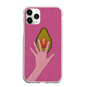 Чехол для iPhone 11 Pro матовый с принтом avocado в Тюмени, Силикон |  | Тематика изображения на принте: vegan | веган | веганство | вегетарианец | вегетарианство | еда | зеленый | земля | зож | листья | мир | охрана | позиция | природа