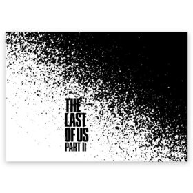 Поздравительная открытка с принтом The Last of Us: Part 2. в Тюмени, 100% бумага | плотность бумаги 280 г/м2, матовая, на обратной стороне линовка и место для марки
 | game | survival horror | the last of us 2 | the last of us: part 2 | заражённые | зе ласт оф ас 2 | игры | одни из нас | последние из нас: часть 2 | приключенческий боевик | серафиты | стелс экшен | цикады | элли и джоэл