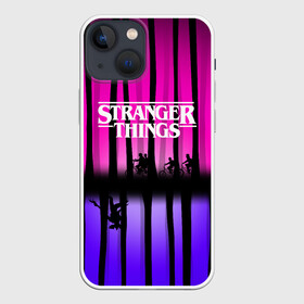 Чехол для iPhone 13 mini с принтом Очень странные дела в Тюмени,  |  | 011 | eleven | season 3 | stranger things | stranger things season 3 | одиннадцать | очень странные дела | очень странные дела 3 | очень странные дела 3 сезон | очень странные дела 4 сезон