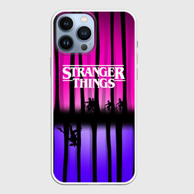 Чехол для iPhone 13 Pro Max с принтом Очень странные дела в Тюмени,  |  | 011 | eleven | season 3 | stranger things | stranger things season 3 | одиннадцать | очень странные дела | очень странные дела 3 | очень странные дела 3 сезон | очень странные дела 4 сезон