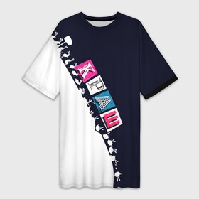 Платье-футболка 3D с принтом Краш в Тюмени,  |  | Тематика изображения на принте: 10 | instagram | niletto | youtube | блек | блогер | видеоблогер | данила | звезда | знаменитая | инстаграм | клава | краш | лого | музыка | музыкальный | музыкант | нилето | нилетто | певец | певица | песня | поп