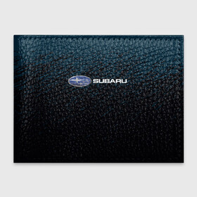 Обложка для студенческого билета с принтом SUBARU. в Тюмени, натуральная кожа | Размер: 11*8 см; Печать на всей внешней стороне | 2020 | auto | sport | subaru | авто | автомобиль | автомобильные | бренд | марка | машины | спорт | субару