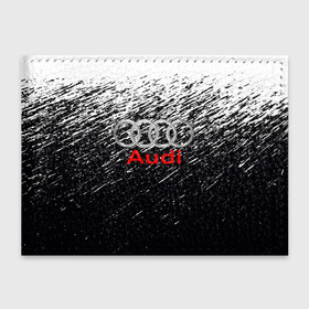 Обложка для студенческого билета с принтом AUDI. в Тюмени, натуральная кожа | Размер: 11*8 см; Печать на всей внешней стороне | 2020 | audi | auto | sport | авто | автомобиль | автомобильные | ауди | бренд | марка | машины | спорт