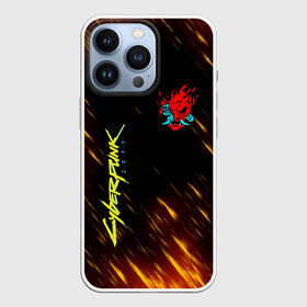 Чехол для iPhone 13 Pro с принтом CYBERPUNK 2077. в Тюмени,  |  | cd project red | cyberpunk 2077 | keanu reeves | samurai | киану ривз | киберпанк 2077 | самураи