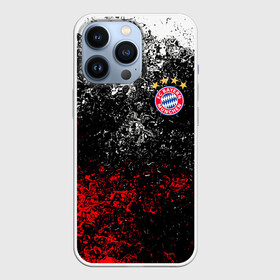 Чехол для iPhone 13 Pro с принтом BAYERN MUNCHEN. в Тюмени,  |  | fc | fc bayern munich | football | football club | sport | клуб германии | мюнхен | немецкий футбольный клуб | спорт | уефа | униформа | фирменные цвета | фк | футбол | футбольный клуб | футбольный клуб бавария