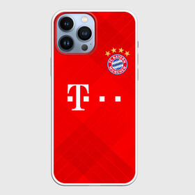 Чехол для iPhone 13 Pro Max с принтом BAYERN MUNCHEN. в Тюмени,  |  | fc | fc bayern munich | football | football club | sport | клуб германии | мюнхен | немецкий футбольный клуб | спорт | уефа | униформа | фирменные цвета | фк | футбол | футбольный клуб | футбольный клуб бавария