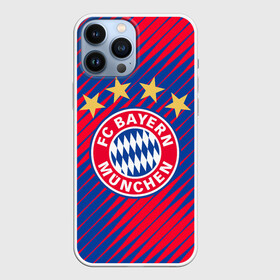 Чехол для iPhone 13 Pro Max с принтом BAYERN MUNCHEN. в Тюмени,  |  | fc | fc bayern munich | football | football club | sport | клуб германии | мюнхен | немецкий футбольный клуб | спорт | уефа | униформа | фирменные цвета | фк | футбол | футбольный клуб | футбольный клуб бавария