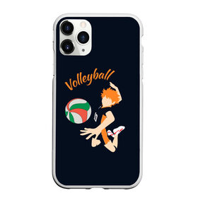 Чехол для iPhone 11 Pro Max матовый с принтом Волейбол в Тюмени, Силикон |  | volleyball | волейбол | волейболист | игра | мяч | спорт | спортсмен | я люблю волейбол
