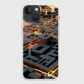 Чехол для iPhone 13 mini с принтом 3D абстрактная схема в Тюмени,  |  | 3d кубики | 3д кубики | sport | абстракция | брызги | краска | кубики | линии | паттерн | спорт | спортивная | спортивный стиль | стиль | текстуры | тренировка | узор