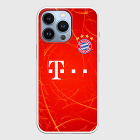 Чехол для iPhone 13 Pro с принтом BAYERN MUNCHEN. в Тюмени,  |  | fc | fc bayern munich | football | football club | sport | клуб германии | мюнхен | немецкий футбольный клуб | спорт | уефа | униформа | фирменные цвета | фк | футбол | футбольный клуб | футбольный клуб бавария