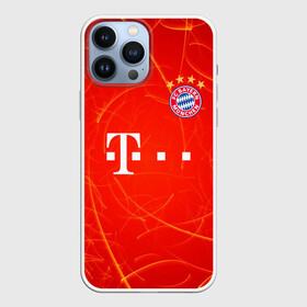 Чехол для iPhone 13 Pro Max с принтом BAYERN MUNCHEN. в Тюмени,  |  | fc | fc bayern munich | football | football club | sport | клуб германии | мюнхен | немецкий футбольный клуб | спорт | уефа | униформа | фирменные цвета | фк | футбол | футбольный клуб | футбольный клуб бавария