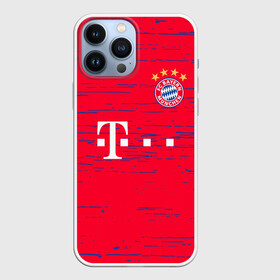 Чехол для iPhone 13 Pro Max с принтом BAYERN MUNCHEN. в Тюмени,  |  | fc | fc bayern munich | football | football club | sport | клуб германии | мюнхен | немецкий футбольный клуб | спорт | уефа | униформа | фирменные цвета | фк | футбол | футбольный клуб | футбольный клуб бавария