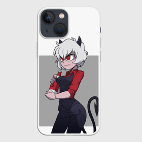 Чехол для iPhone 13 mini с принтом Сердитая Малина. HELLTAKER в Тюмени,  |  | anime | azazel | hell | helltaker | justice | lucifer | malina | modeus | pandemonica | zdrada | ад | аниме | демон | демонесса | здрада | люцифер | малина | модеус | пандемоника | правосудие | хеллтейкер | хэлтейкер | цербер