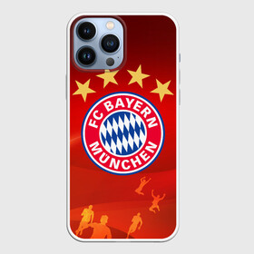 Чехол для iPhone 13 Pro Max с принтом BAYERN MUNCHEN. в Тюмени,  |  | fc | fc bayern munich | football | football club | sport | клуб германии | мюнхен | немецкий футбольный клуб | спорт | уефа | униформа | фирменные цвета | фк | футбол | футбольный клуб | футбольный клуб бавария