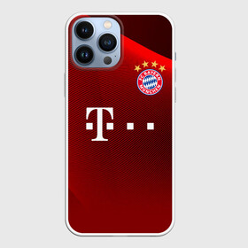 Чехол для iPhone 13 Pro Max с принтом BAYERN MUNCHEN. в Тюмени,  |  | fc | fc bayern munich | football | football club | sport | клуб германии | мюнхен | немецкий футбольный клуб | спорт | уефа | униформа | фирменные цвета | фк | футбол | футбольный клуб | футбольный клуб бавария