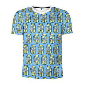 Мужская футболка 3D спортивная с принтом Lyrical Lemonade Pattern в Тюмени, 100% полиэстер с улучшенными характеристиками | приталенный силуэт, круглая горловина, широкие плечи, сужается к линии бедра | benet | bennett | cole | lemonade | lyrical | беннетт | коул | лемонад | лемонаде | лемонэйд | лимонад | лимонэйд | лирикал | лирикл