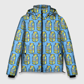 Мужская зимняя куртка 3D с принтом Lyrical Lemonade Pattern в Тюмени, верх — 100% полиэстер; подкладка — 100% полиэстер; утеплитель — 100% полиэстер | длина ниже бедра, свободный силуэт Оверсайз. Есть воротник-стойка, отстегивающийся капюшон и ветрозащитная планка. 

Боковые карманы с листочкой на кнопках и внутренний карман на молнии. | benet | bennett | cole | lemonade | lyrical | беннетт | коул | лемонад | лемонаде | лемонэйд | лимонад | лимонэйд | лирикал | лирикл