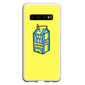 Чехол для Samsung Galaxy S10 с принтом LYRICAL LEMONADE в Тюмени, Силикон | Область печати: задняя сторона чехла, без боковых панелей | benet | bennett | cole | lemonade | lyrical | беннетт | коул | лемонад | лемонаде | лемонэйд | лимонад | лимонэйд | лирикал | лирикл