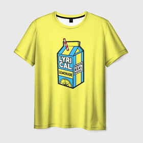 Мужская футболка 3D с принтом LYRICAL LEMONADE в Тюмени, 100% полиэфир | прямой крой, круглый вырез горловины, длина до линии бедер | benet | bennett | cole | lemonade | lyrical | беннетт | коул | лемонад | лемонаде | лемонэйд | лимонад | лимонэйд | лирикал | лирикл