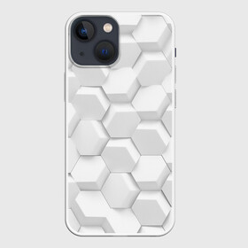 Чехол для iPhone 13 mini с принтом 3D WHITE в Тюмени,  |  | 3d кубики | 3д кубики | sport | абстракция | брызги | краска | кубики | линии | паттерн | спорт | спортивная | спортивный стиль | стиль | текстуры | тренировка | узор