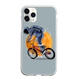 Чехол для iPhone 11 Pro Max матовый с принтом Космический велосипедист (Z) в Тюмени, Силикон |  | Тематика изображения на принте: bicycle | bicyclist | bike | biker | bmx | cycle | galaxy | moon | rider | space | stars | байкер | бмх | вело | велогонщик | велосепедист | велосипед | велоспорт | гонщик | космос | луна